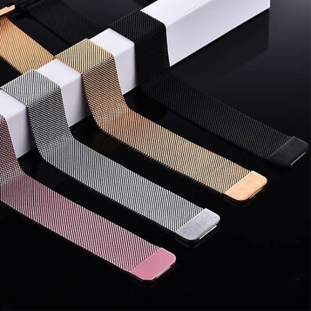 Magnetic Chain Loop Strap For Apple Watch From 38mm to 49mm
