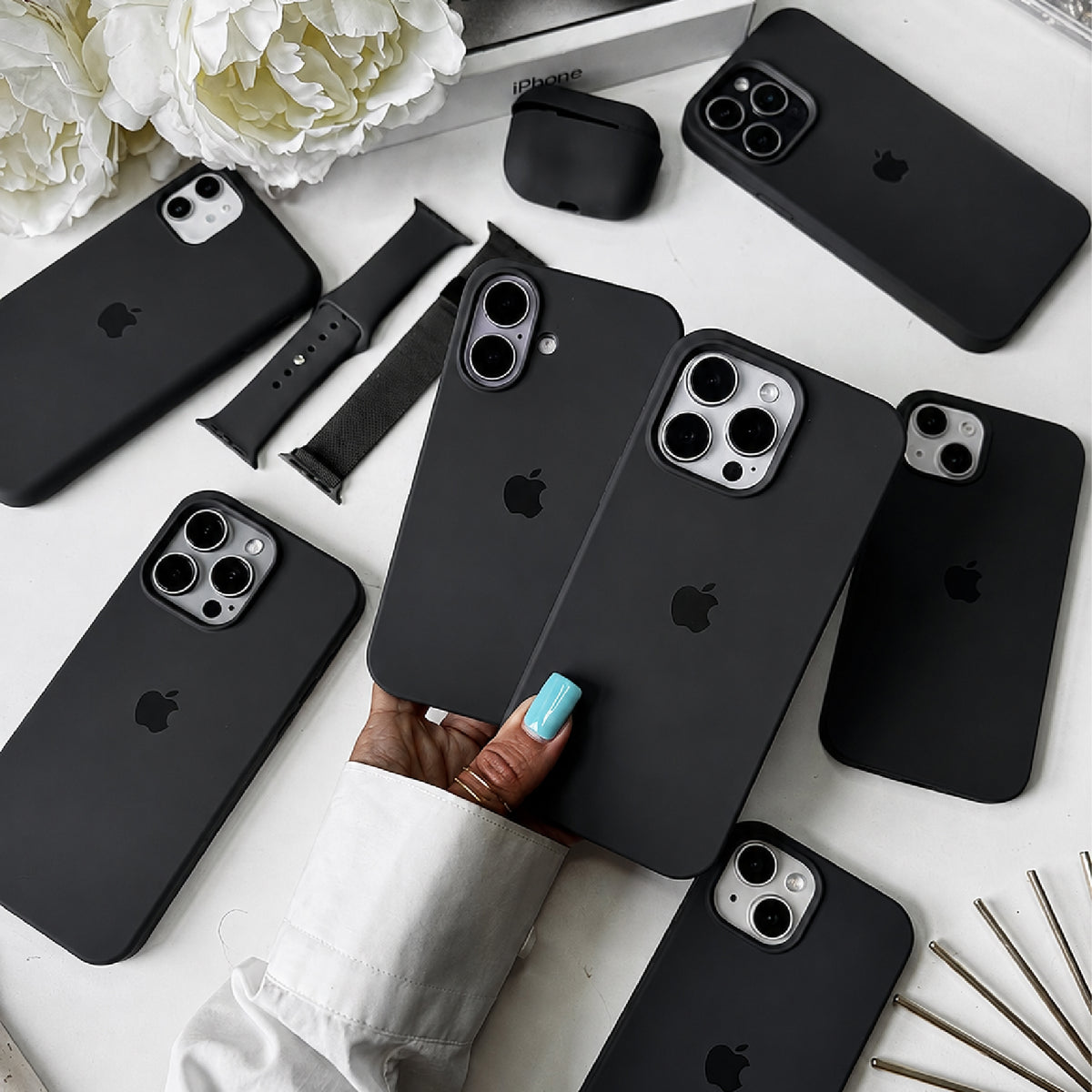 iPhone Silicone Case – Black