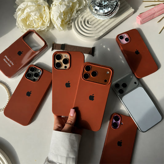 iPhone Silicone Case – Dark Brown