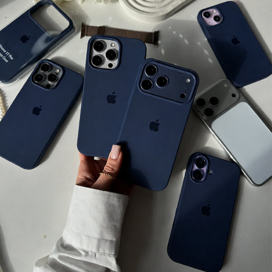 iPhone Silicone Case – Deep Blue