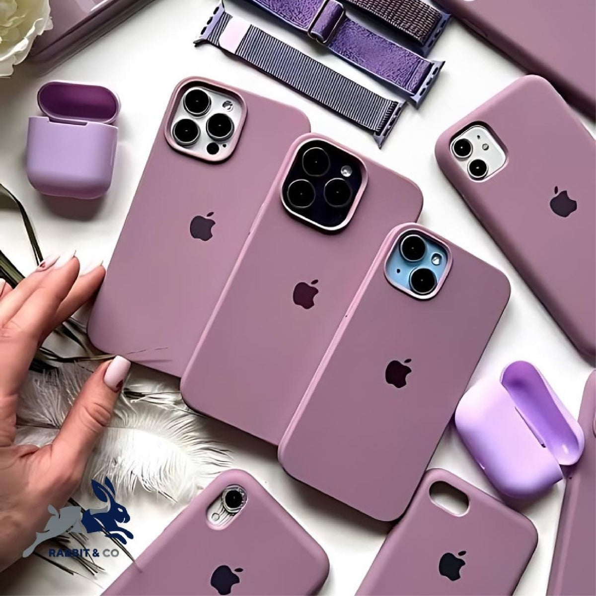 iPhone Silicone Case – Lavendar