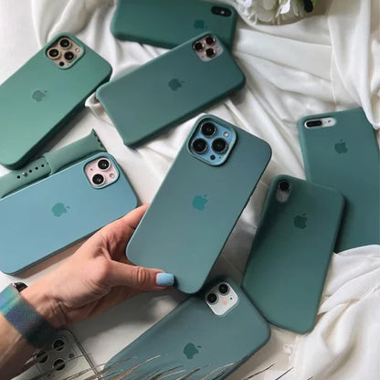 iPhone Silicone Case – Midnight Green