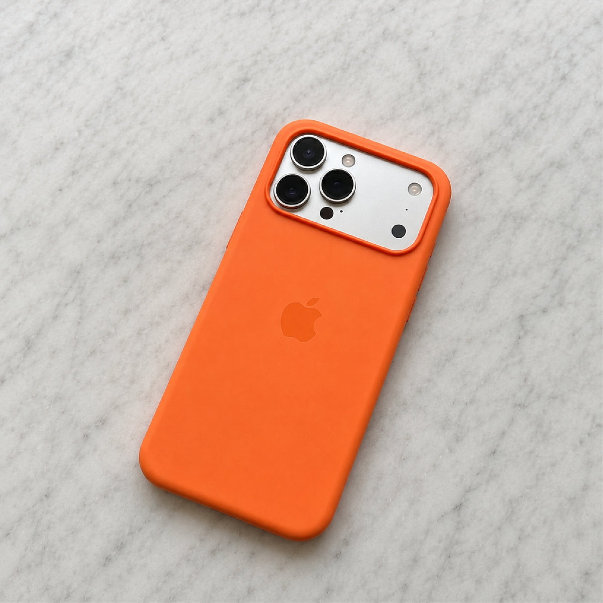 iPhone Silicone Case – Orange