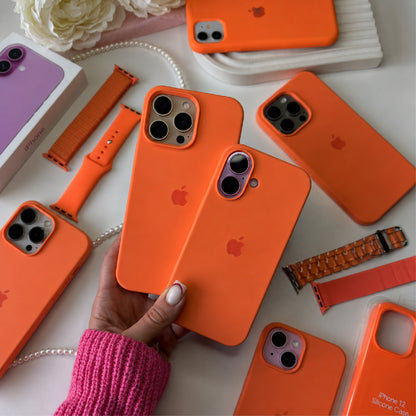 iPhone Silicone Case – Orange