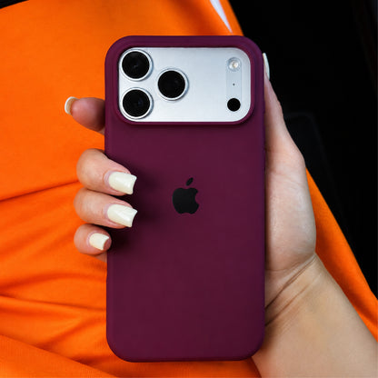 iPhone Silicone Case – Plum