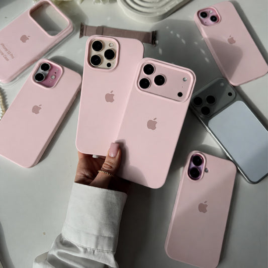 iPhone Silicone Case – Sand Pink