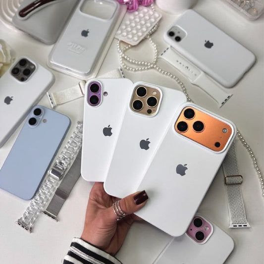 iPhone Silicone Case – White