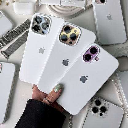 iPhone Silicone Case – White