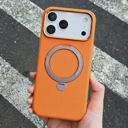X-Level Better Enjoyment Leather MagSafe Case with Stand For iPhone 17 Pro & iPhone 17 Pro Max