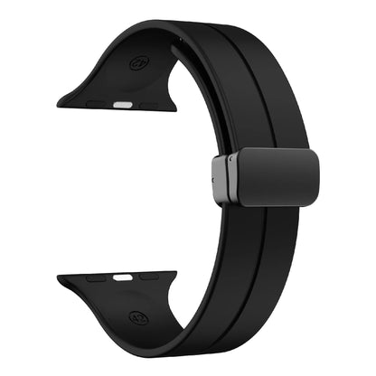 Magnetic Silicone Strap for Apple Watch From 38mm to 49mm