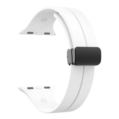Magnetic Silicone Strap for Apple Watch From 38mm to 49mm
