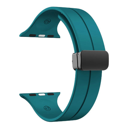 Magnetic Silicone Strap for Apple Watch From 38mm to 49mm