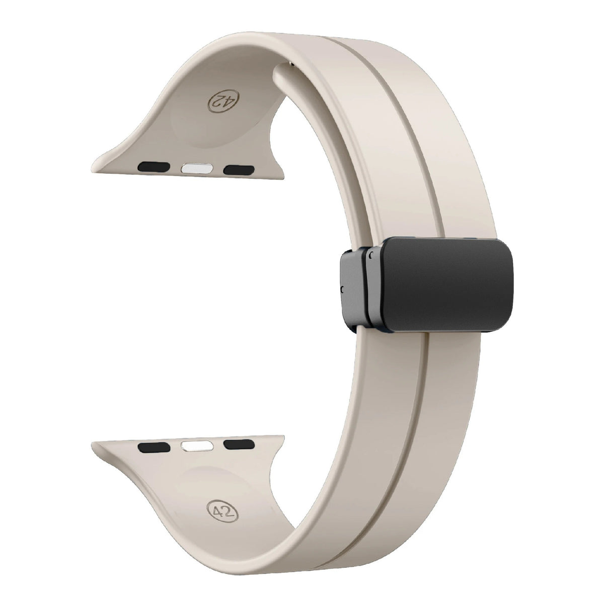 Magnetic Silicone Strap for Apple Watch From 38mm to 49mm