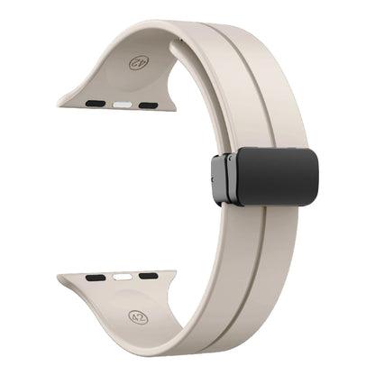 Magnetic Silicone Strap for Apple Watch From 38mm to 49mm