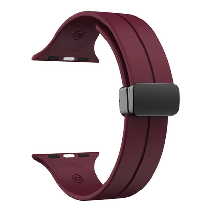 Magnetic Silicone Strap for Apple Watch From 38mm to 49mm