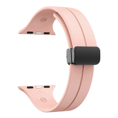 Magnetic Silicone Strap for Apple Watch From 38mm to 49mm
