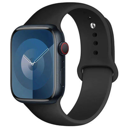 Silicone Sport Strap For Apple Watch From 38mm to 49mm