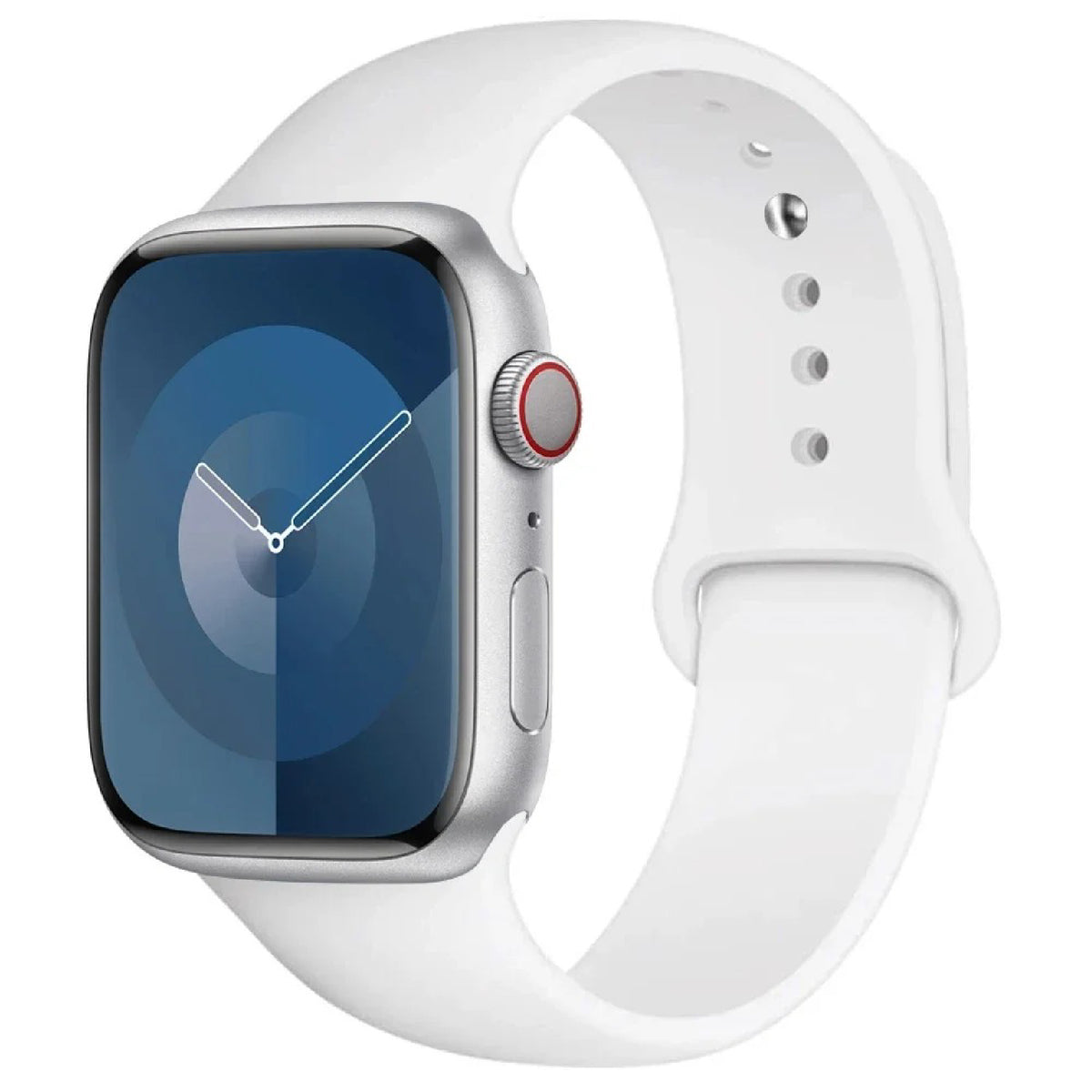 Silicone Sport Strap For Apple Watch From 38mm to 49mm