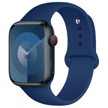 Silicone Sport Strap For Apple Watch From 38mm to 49mm