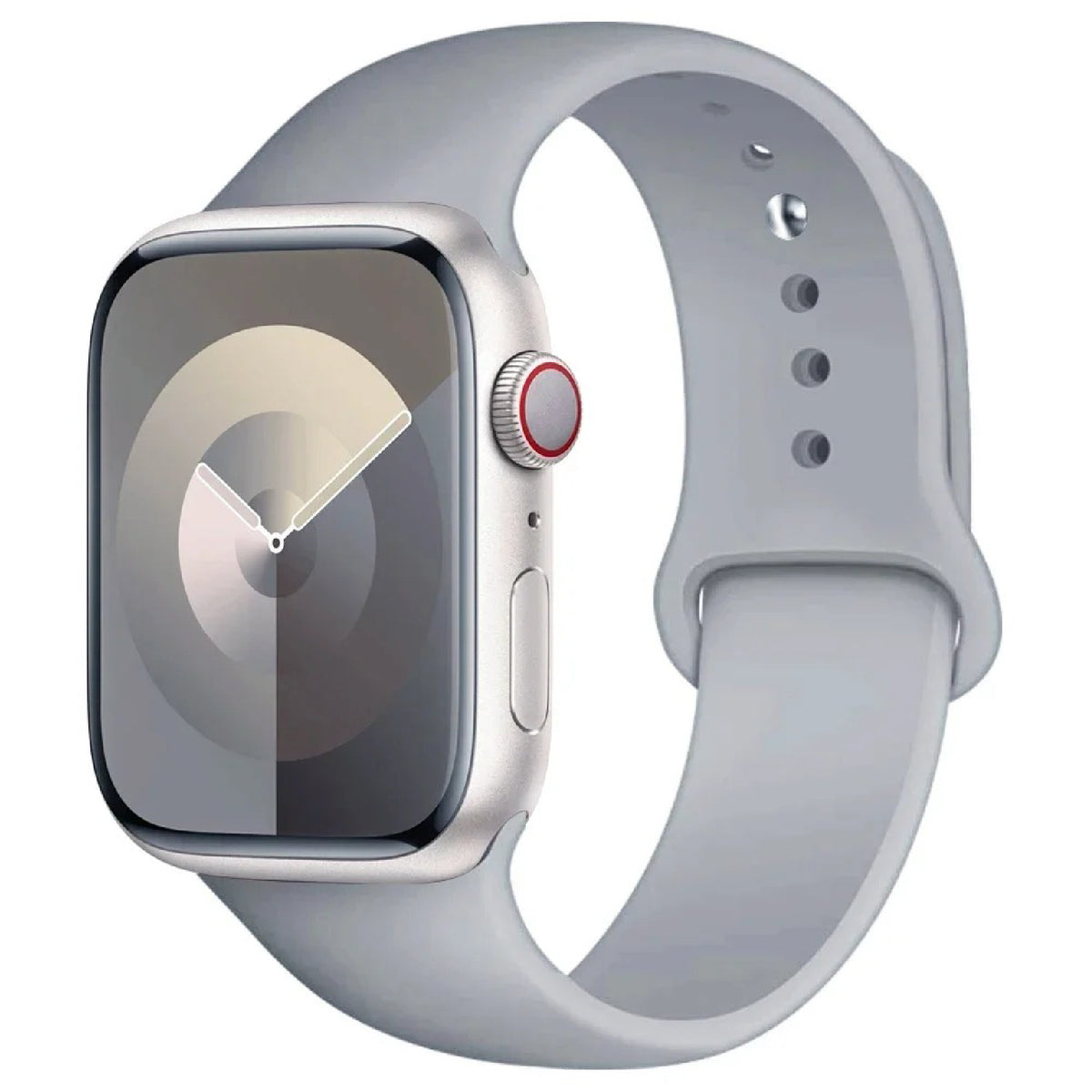 Silicone Sport Strap For Apple Watch From 38mm to 49mm