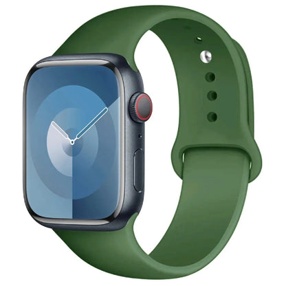 Silicone Sport Strap For Apple Watch From 38mm to 49mm