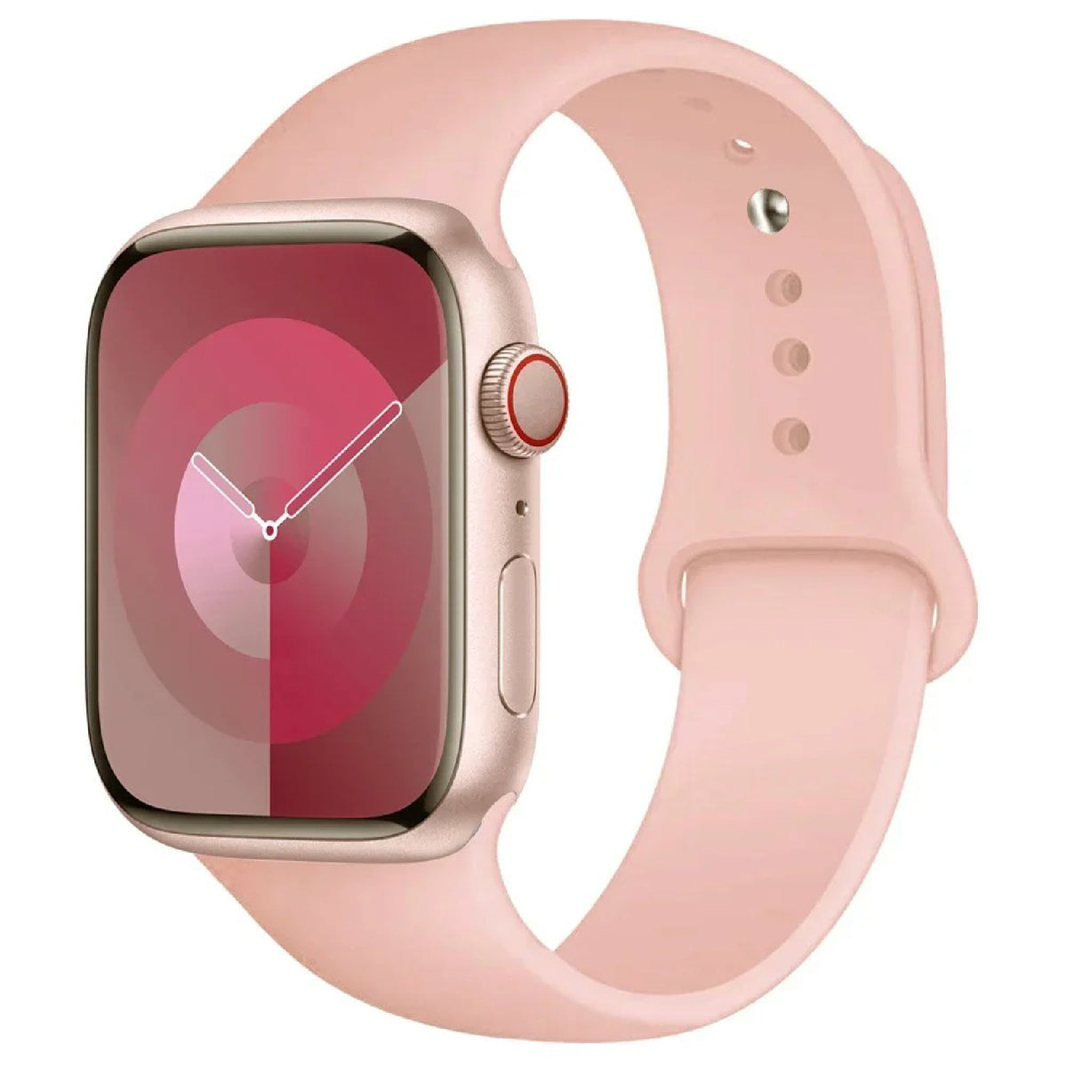 Silicone Sport Strap For Apple Watch From 38mm to 49mm