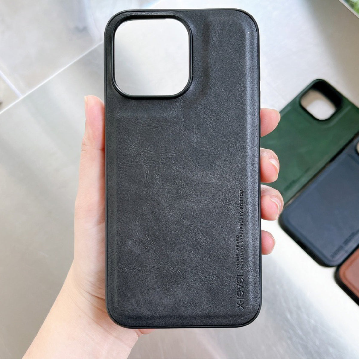 X-Level Earl III Series Leather Case | iPhone 11–17 Pro Max