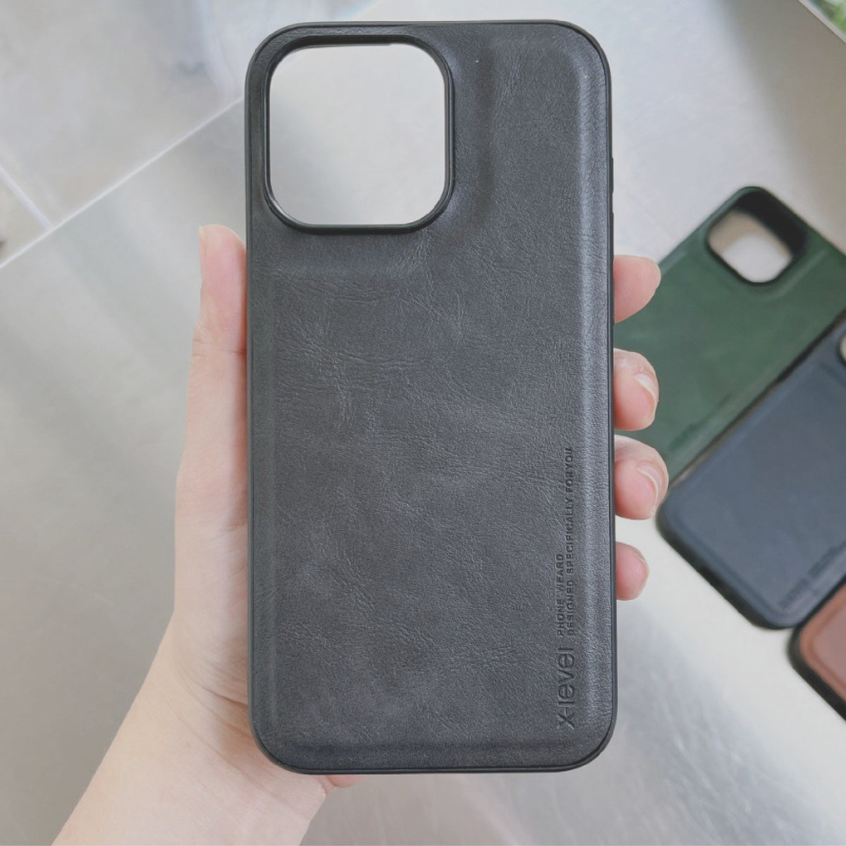 X-Level Earl III Series Leather Case | iPhone 11–17 Pro Max