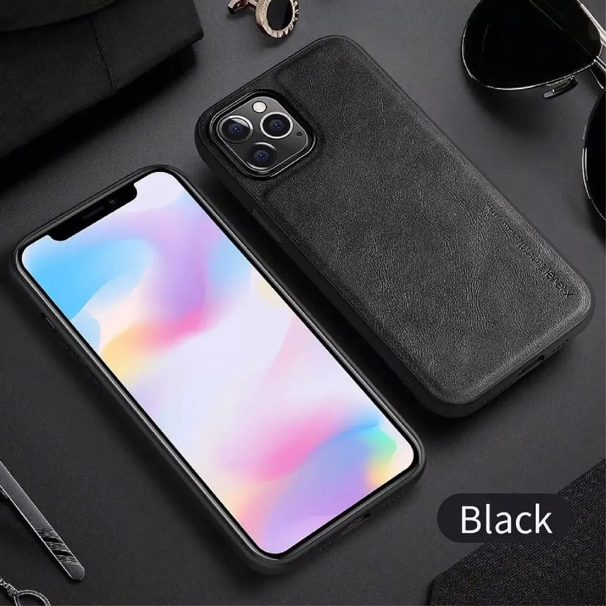 X-Level Earl III Series Leather Case | iPhone 11–17 Pro Max