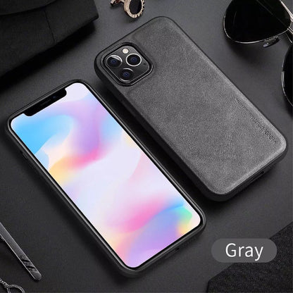X-Level Earl III Series Leather Case | iPhone 11–17 Pro Max