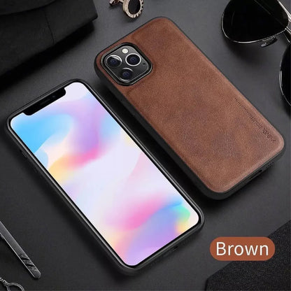 X-Level Earl III Series Leather Case | iPhone 11–17 Pro Max